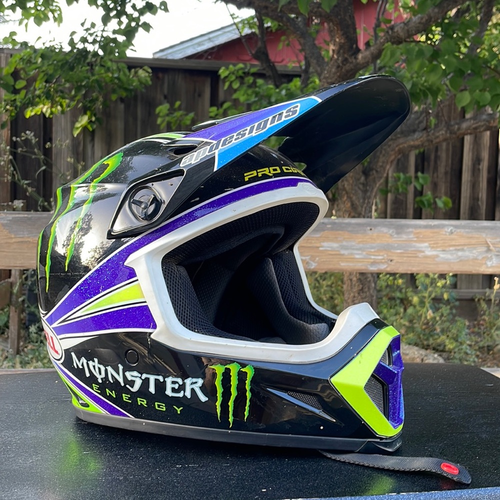 *reserved*Bell Monster Energy Dirtbike Helmet